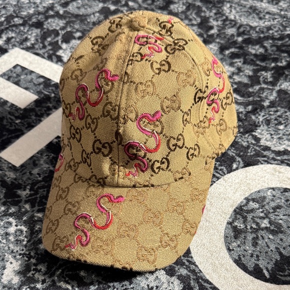 Baseball Cap Snake Gucci Hat Rare Gucci X MLB SF San Francisco